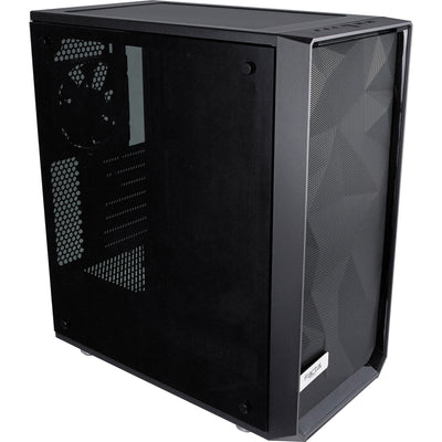 Fractal design meshify c midi tower behuizing (zwart | 2x usb-a | tempered glass)