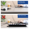 Act connectivity stekkerdoos kubus met 3 stopcontacten, 30w power delivery usb-c a poorten, kabellengte 1,5m stekkerdoos (wit, type e)