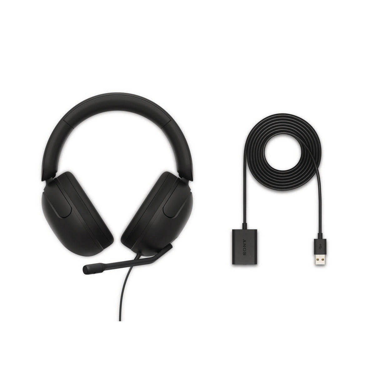 Sony inzone h3 bekabelde gaming headset over-ear (zwart, playstation 5, pc)