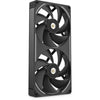 Nzxt performance fan f280x rgb case fans (zwart, 2 stuks, 280 x 140 x 30 mm, pwm)