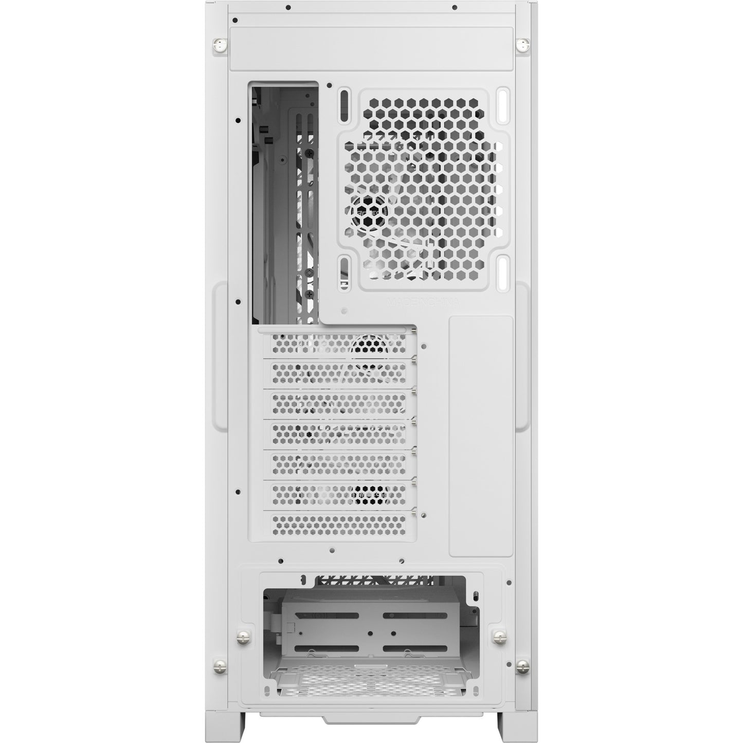 Antec p20c midi tower behuizing (wit | 2x usb-a | 1x usb-c | tempered glass)