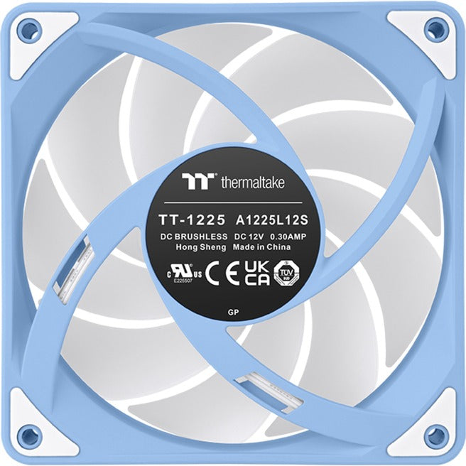 Thermaltake ct120 ex argb sync pc cooling fan hydrangea blue (3-fan pack) case fans (lichtblauw, 3 stuks, 120 x 120 x 25 mm, pwm)