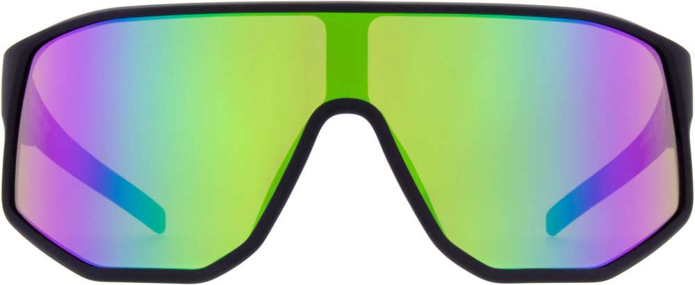 Red bull spect eyewear dash brown blue green-mirror - sports glasses