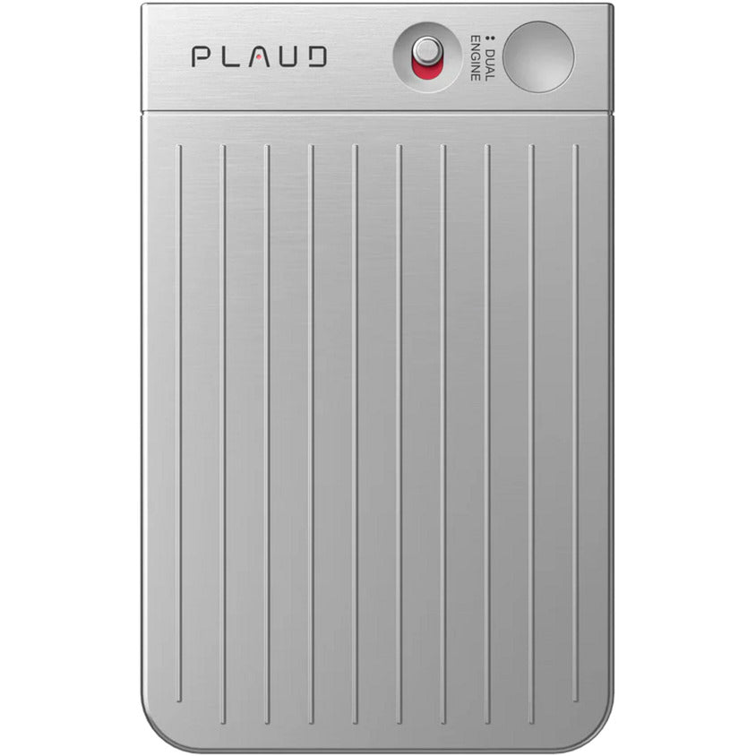 Plaud note dicteerapparaat (zilver, 64 gb, bluetooth (ble 5.2), wi-fi (2.4ghz))