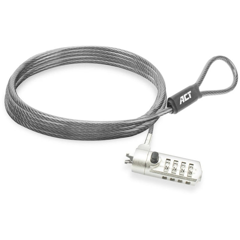 Laptopslot act ac9025 cijferslot grijs 2000 mm