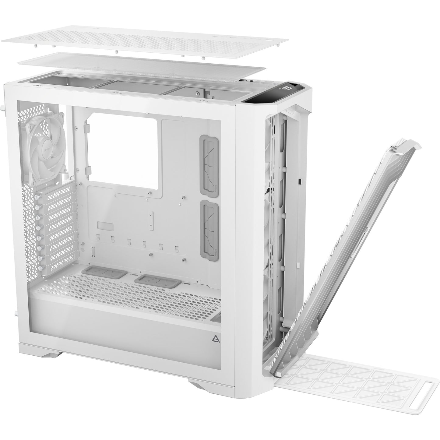 Antec performance 1 ft big tower behuizing (wit | 2x usb-a | 1x usb-c | tempered glass)