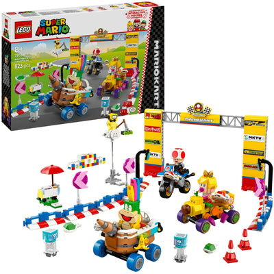 Lego super mario 72036 mario kart baby peach en grand prix set