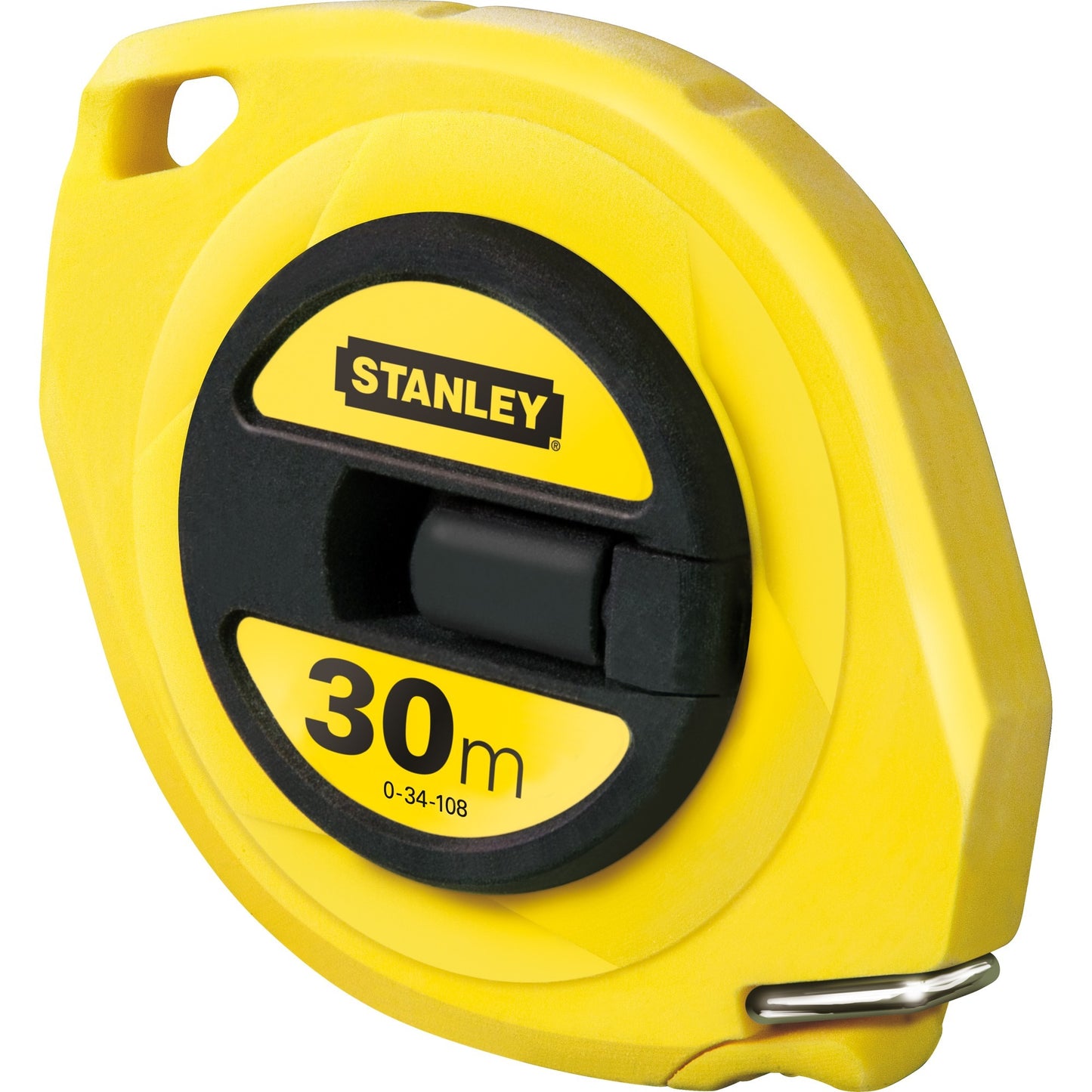 Stanley landmeter staal 30m - 9.5mm gesloten kast