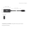 Club 3d cac-2505 usb-c naar hdmi 2.1 adapter 8k60hz (zwart)