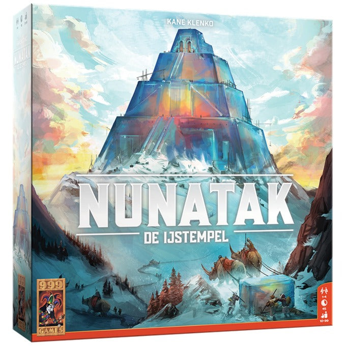 999games 999 games nunatak bordspel (nederlands, 1 - 4 spelers, 45 minuten, vanaf 10 jaar)