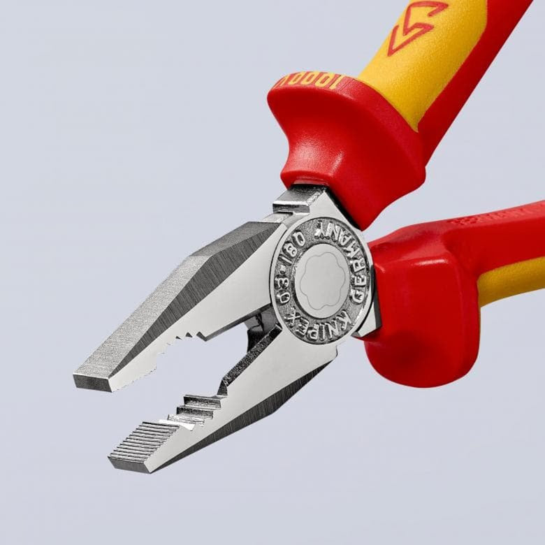 Knipex kombitang 03 06 160 combinatietang (rood geel, 160 mm)