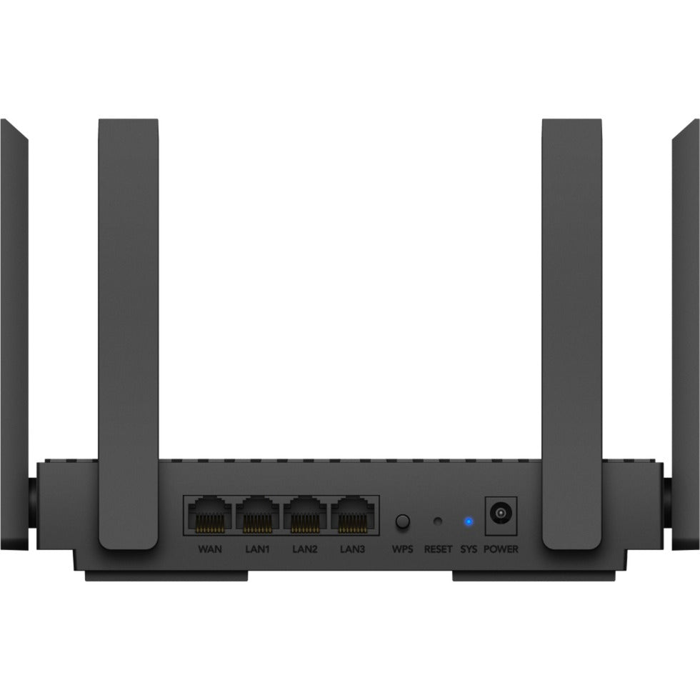 Cudy ax1500 gigabit wi-fi 6 router (zwart, app)