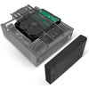 Silverstone sst-ml10b htpc behuizing (zwart | 2x usb-a)