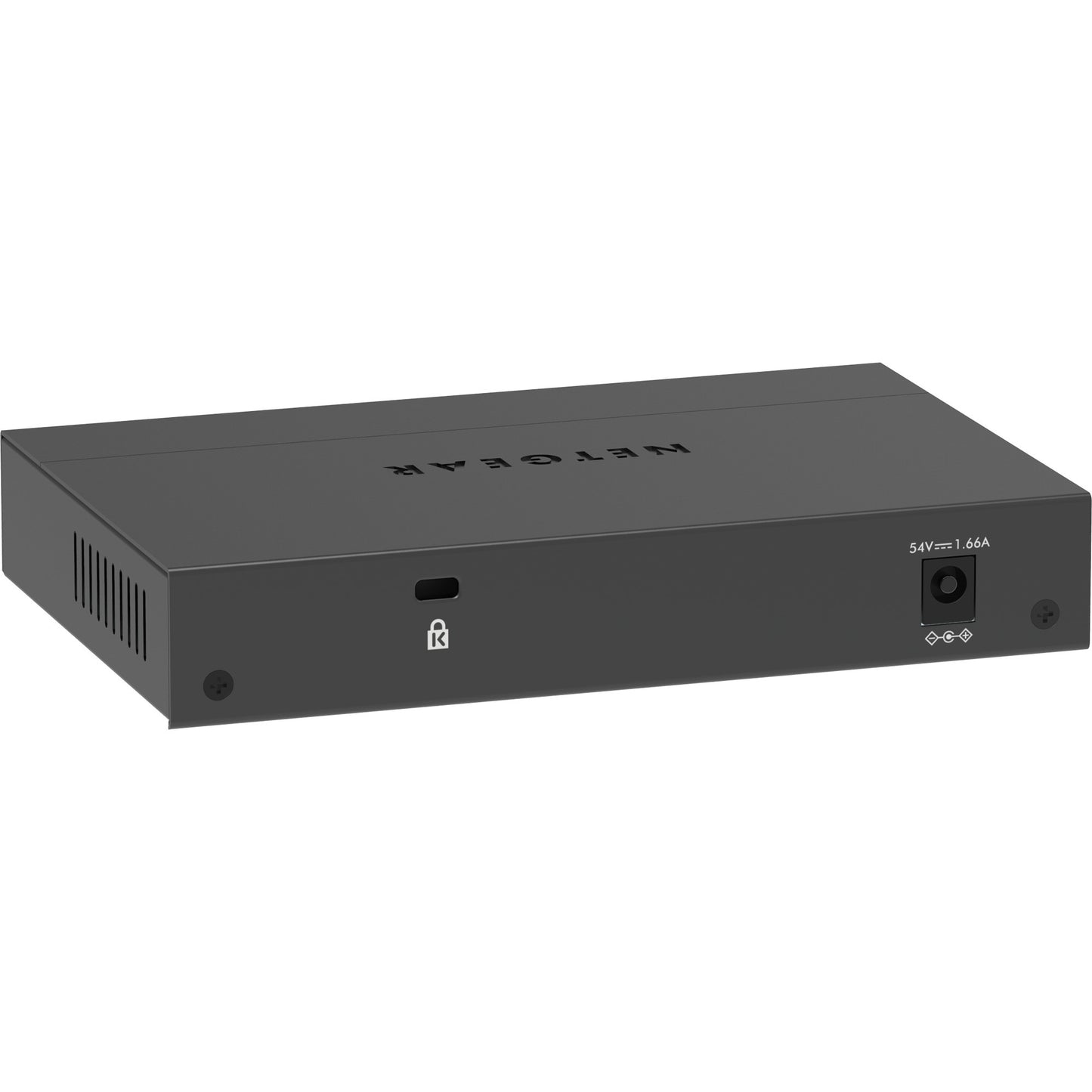 Netgear 5-port gigabit ethernet poe+ unmanaged switch (gs305pp) (zwart)