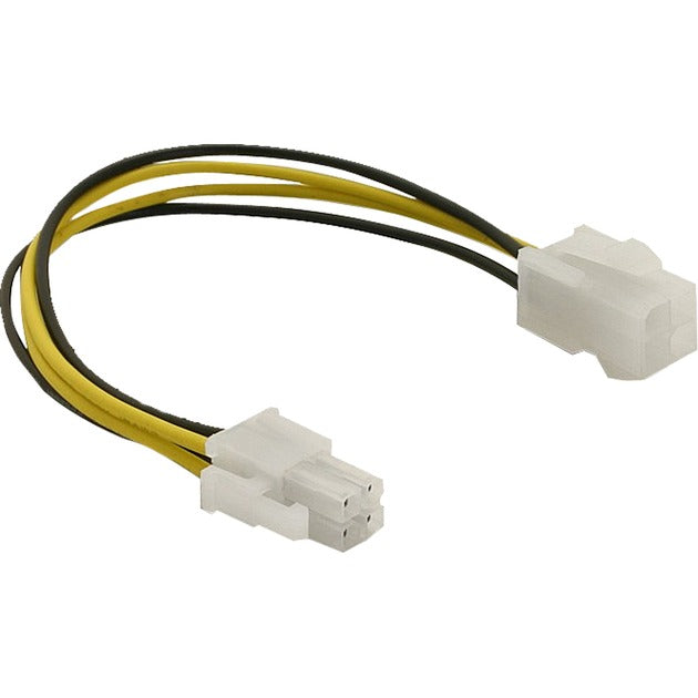 Delock 4-pin atx12v (male) naar 4-pin atx12v (female) verlengkabel (0,15 meter)