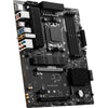 Msi pro b650-s wifi socket am5 moederbord (zwart, raid, 2.5 gbe-lan, wi-fi 6e, bt, sound, atx)