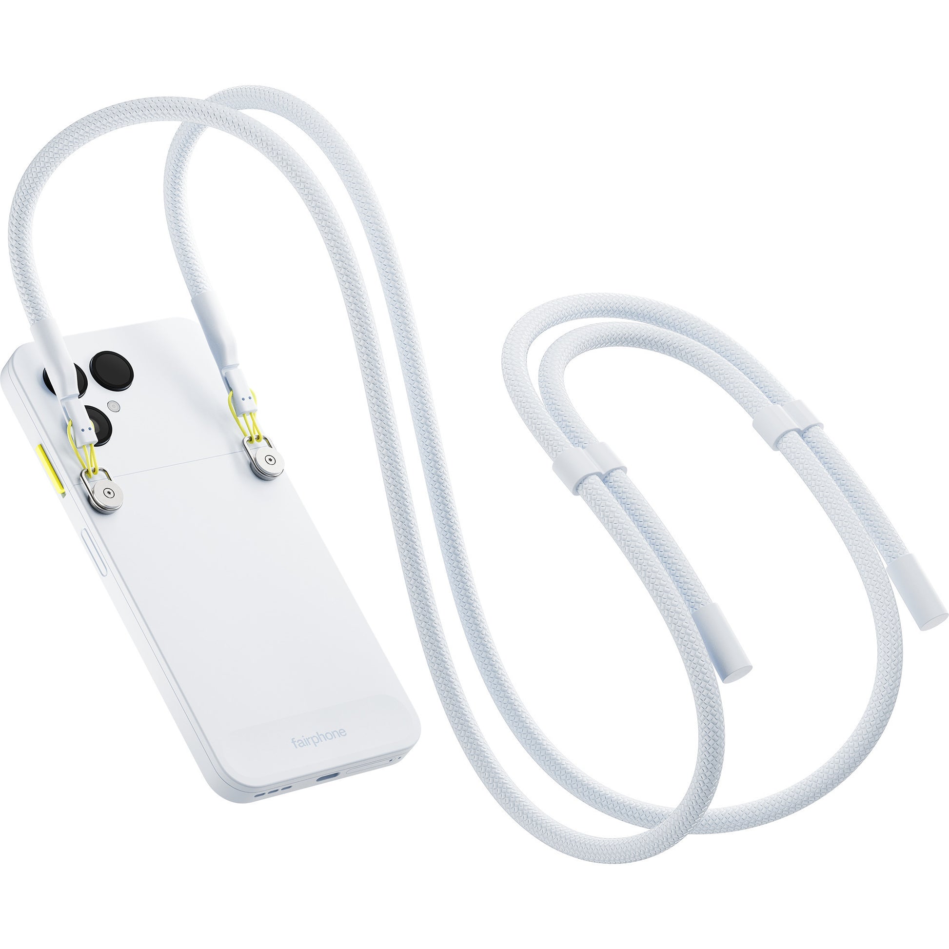 Fairphone (gen. 6) telefoonkoord smartphonehouder (wit)