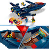 Lego marvel - x-men x-jet constructiespeelgoed (76281)