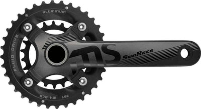 Sunrace crankstel hollowtech fcms66 10-speed 36 22t. 175mm incl. bbm97