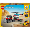 Lego creator 3in1 truck met helikopter - 31146