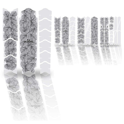 Unleazhed frame protection film monstera white glossy