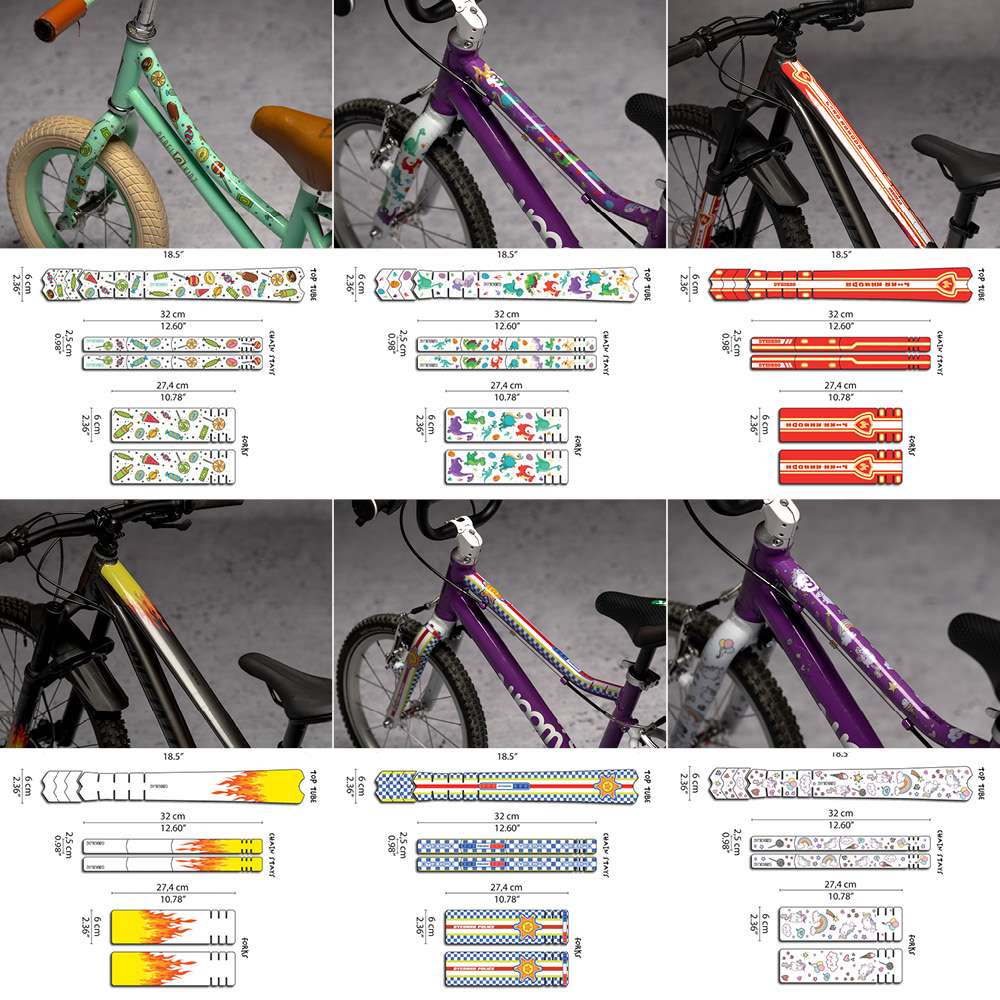 Dyedbro kids frame protection kit
