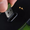 8bitdo retro r8 mouse - xbox edition (groen, 50 - 26000 dpi, bluetooth usb-c 2.4 ghz)