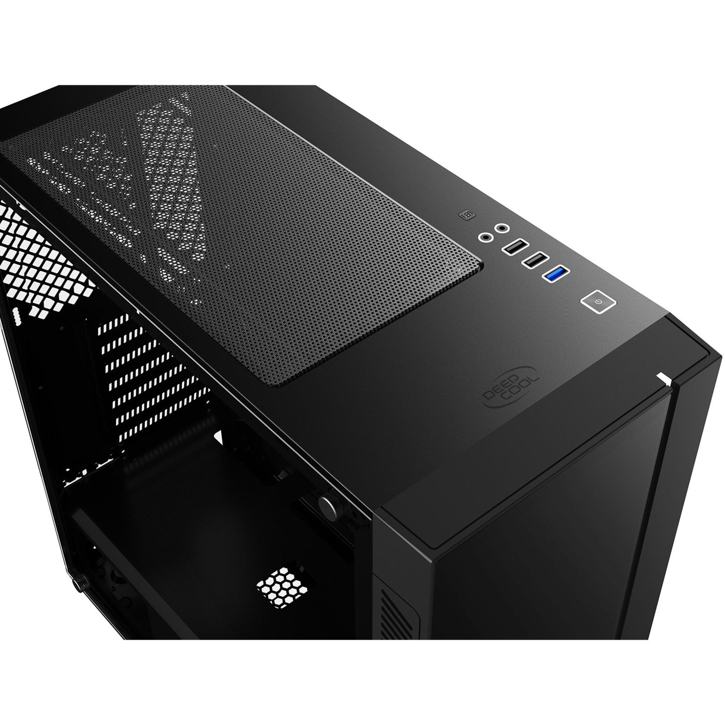 Deepcool matrexx 55 v3 add-rgb 3f midi tower behuizing (zwart | 3x usb-a | rgb | window)