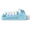 Iqunix og80 wintertide wireless mechanical keyboard (lichtblauw, us lay-out (qwerty), iqunix moonstone turbo, 80% (tkl), rgb leds, hot-swappable, pbt, 2.4ghz | bluetooth 5.1 | usb-c)