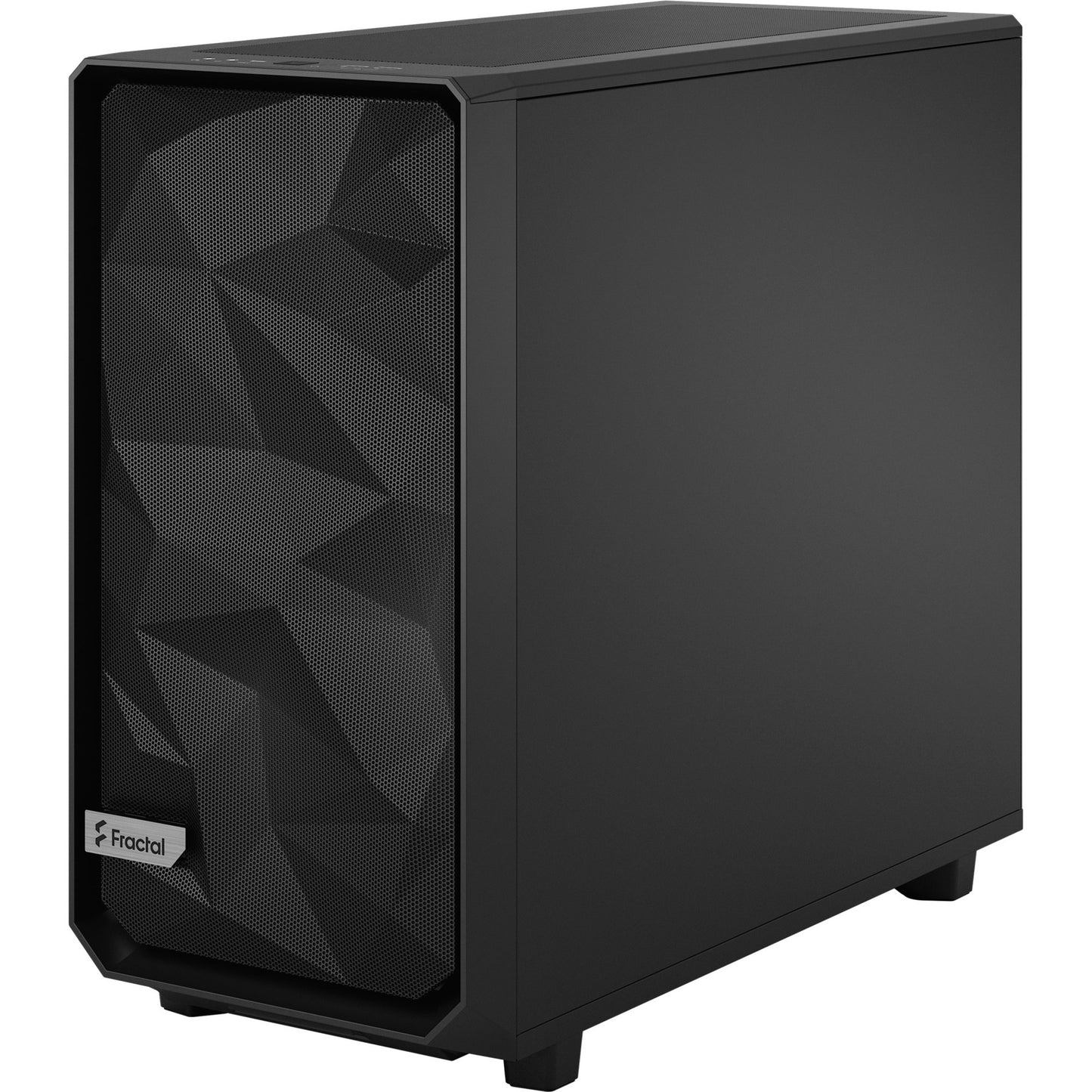 Fractal design meshify 2 light tempered glass midi tower behuizing (zwart | 2x usb-a | 1x usb-c | window)