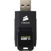 Corsair flash voyager slider x1 usb 3.0 128 gb usb-stick (zwart, cmfsl3x1-128gb)