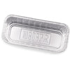 Weber aluminium lekbakjes druipschaal (zilver, 10 stuks)