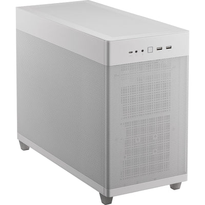 Asus prime ap201 mini tower behuizing (wit | 2x usb-a | 1x usb-c)