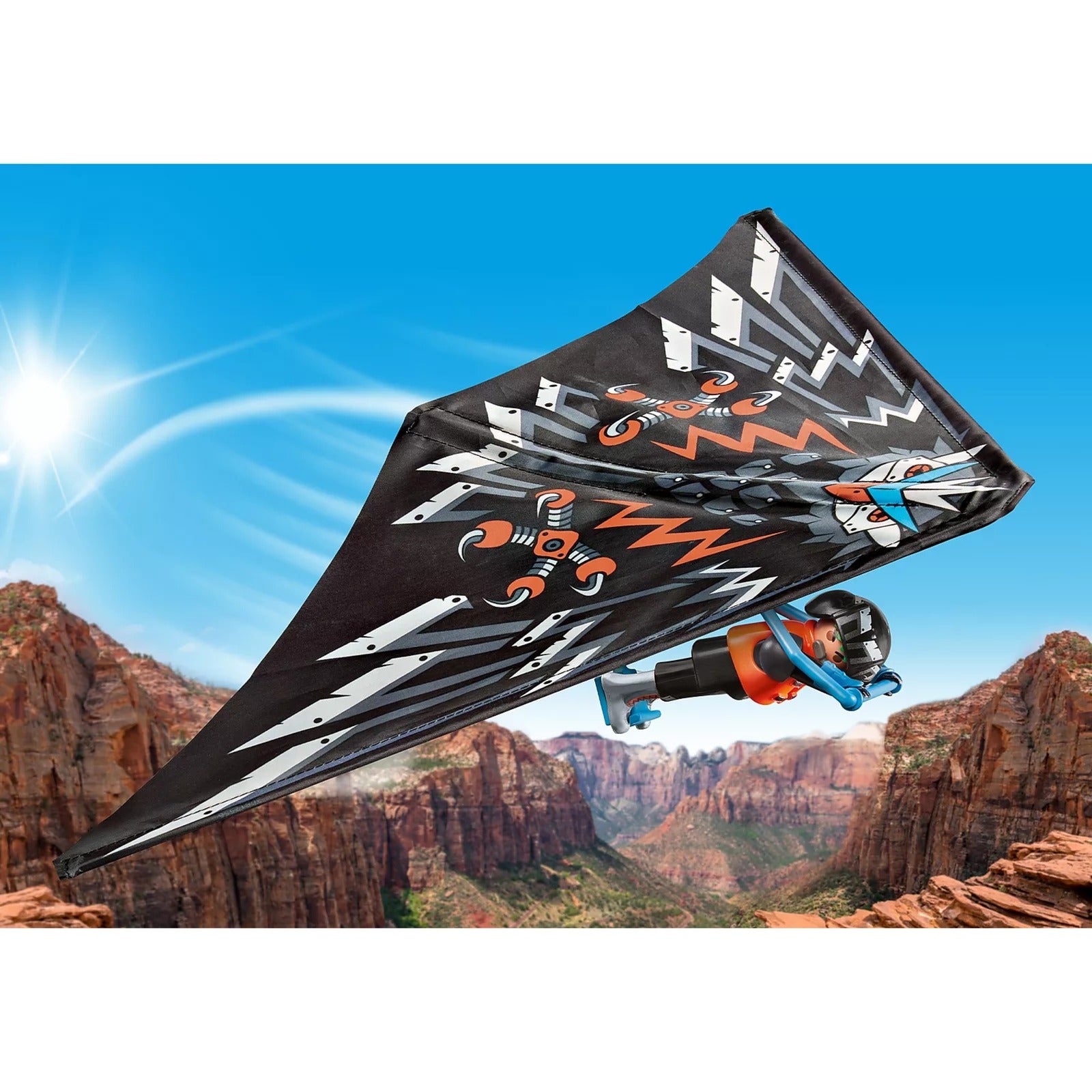 Playmobil sports action - starterpack deltavlieger constructiespeelgoed (71079)