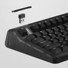 Iqunix og80 dark side wireless mechanical keyboard (zwart, us lay-out (qwerty), cherry mx brown, 80% (tkl), rgb leds, hot-swappable, pbt, 2.4ghz | bluetooth 5.1 | usb-c)