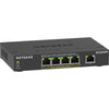 Netgear 5-port gigabit ethernet poe+ unmanaged switch (gs305pp) (zwart)