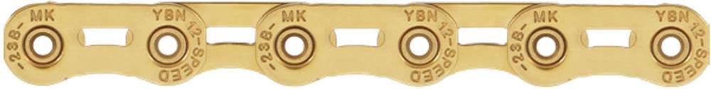 Ybn mk120 road gravel 12-speed chain flat-top hollow plate pin