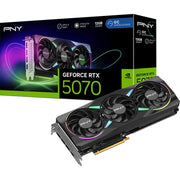 Pny geforce rtx 5070 argb oc grafische kaart (dlss 4, 3x displayport, 1x hdmi 2.1) - afbeelding 1