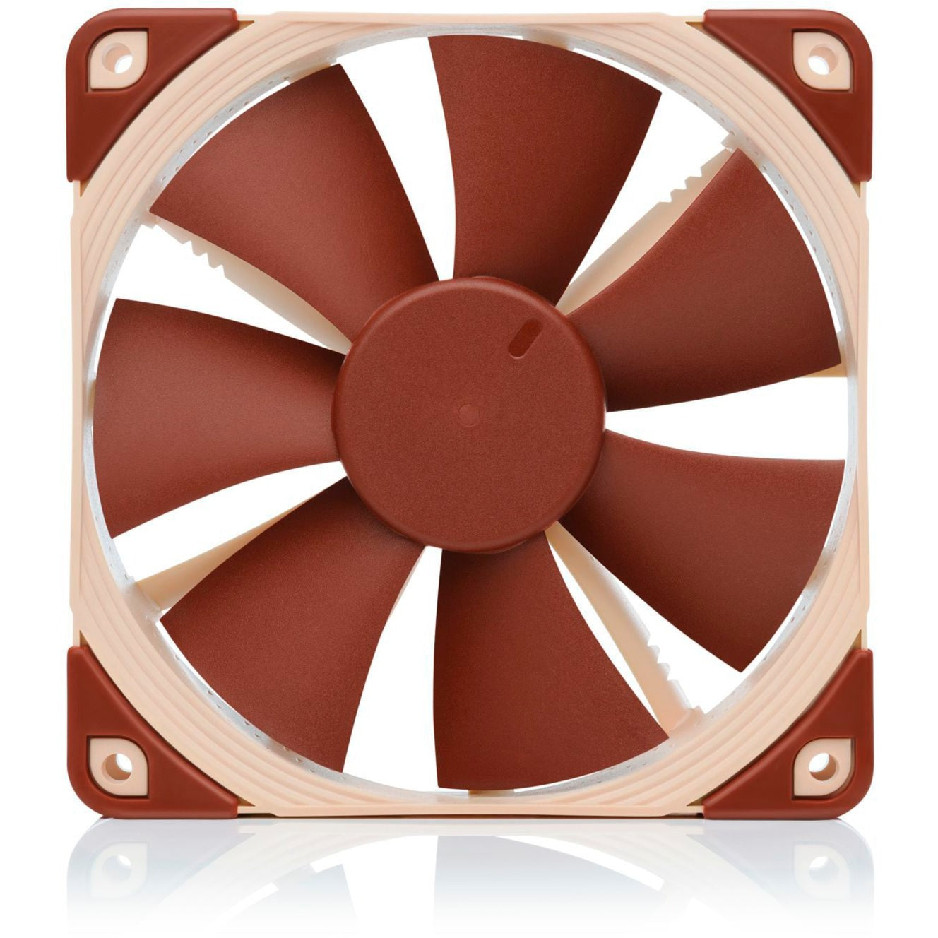 Noctua nf-f12 pwm case fan (lichtbruin, 120 x 120 x 25 mm)