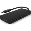 Icy box ib-hub1429-cpd usb-hub (zwart)