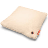 Cozy una teddy 45 x 45 cm draadloos warmtekussen (lichtbeige, powerbank 5000 mah) - afbeelding 2