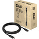 Club 3d usb-c gen 1 verlengkabel (zwart, 2 meter, 5 gbp s, 60 watt)