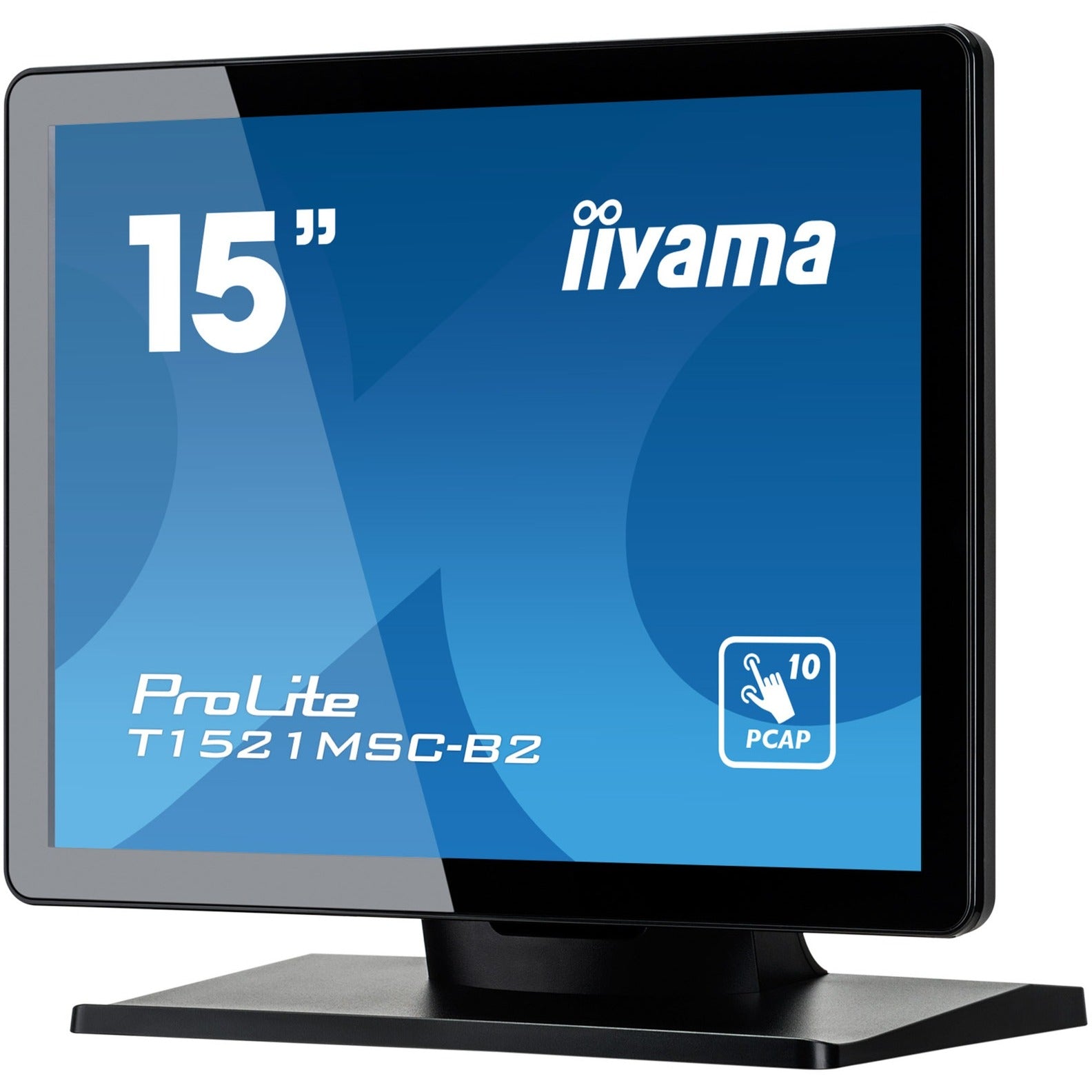 Iiyama prolite t1521msc-b2 15 touchscreen monitor (zwart, hdmi, vga, usb-b)