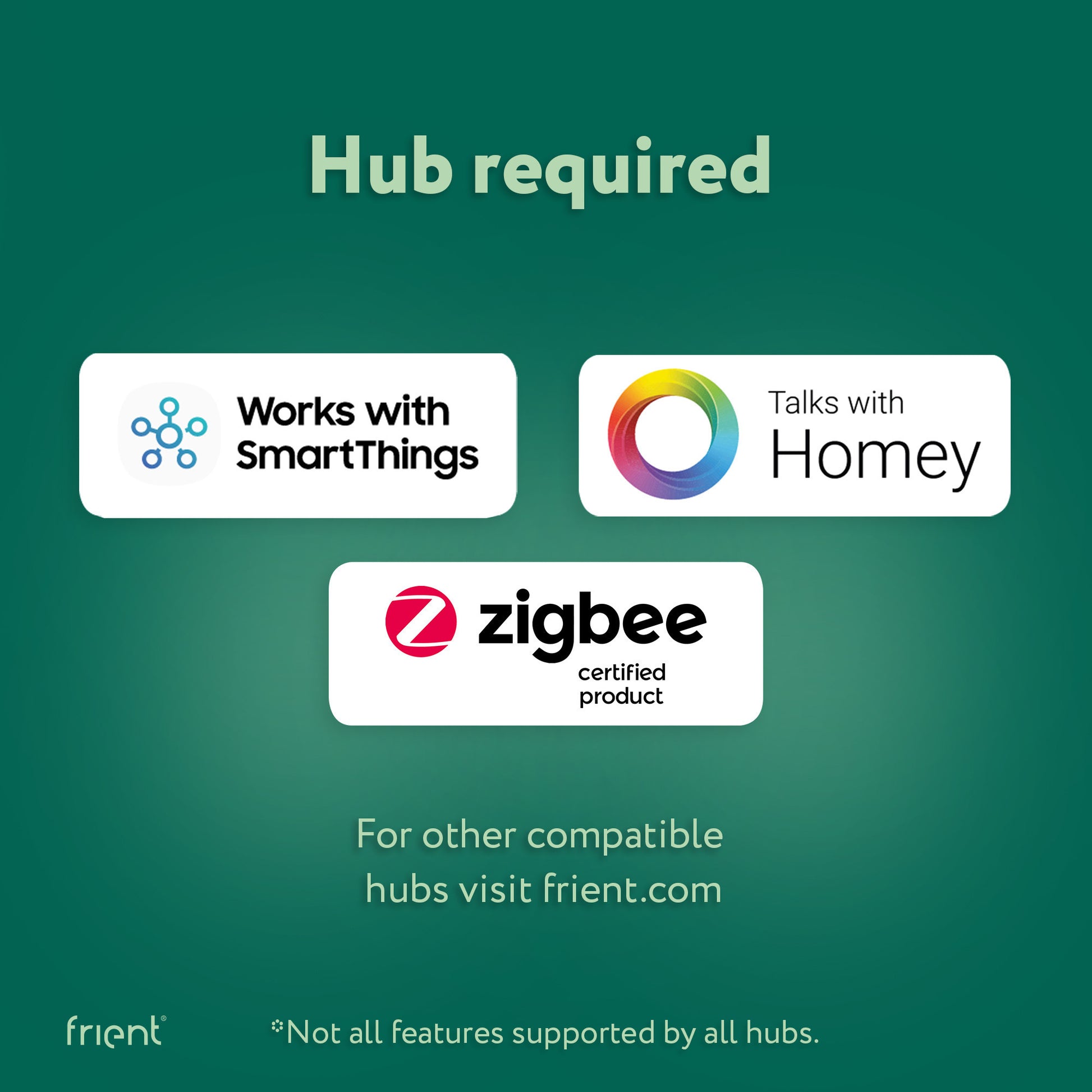 Frient smart din relay relais (lichtgrijs, zigbee)