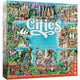 999games 999 games cities bordspel (nederlands, 2 - 4 spelers, 30 minuten, vanaf 10 jaar)