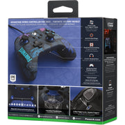Powera advantage controller met kabel voor de xbox series x|s - fortnite: victory royale (donkerblauw, xbox series x|s, xbox one, pc) - afbeelding 9