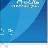 Iiyama prolite xb2797qsu-w1 27 monitor (wit (mat), hdmi, displayport, usb, audio) - afbeelding 23
