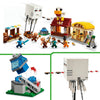 Lego minecraft 21273 de ghast-ballon aanval op het dorp