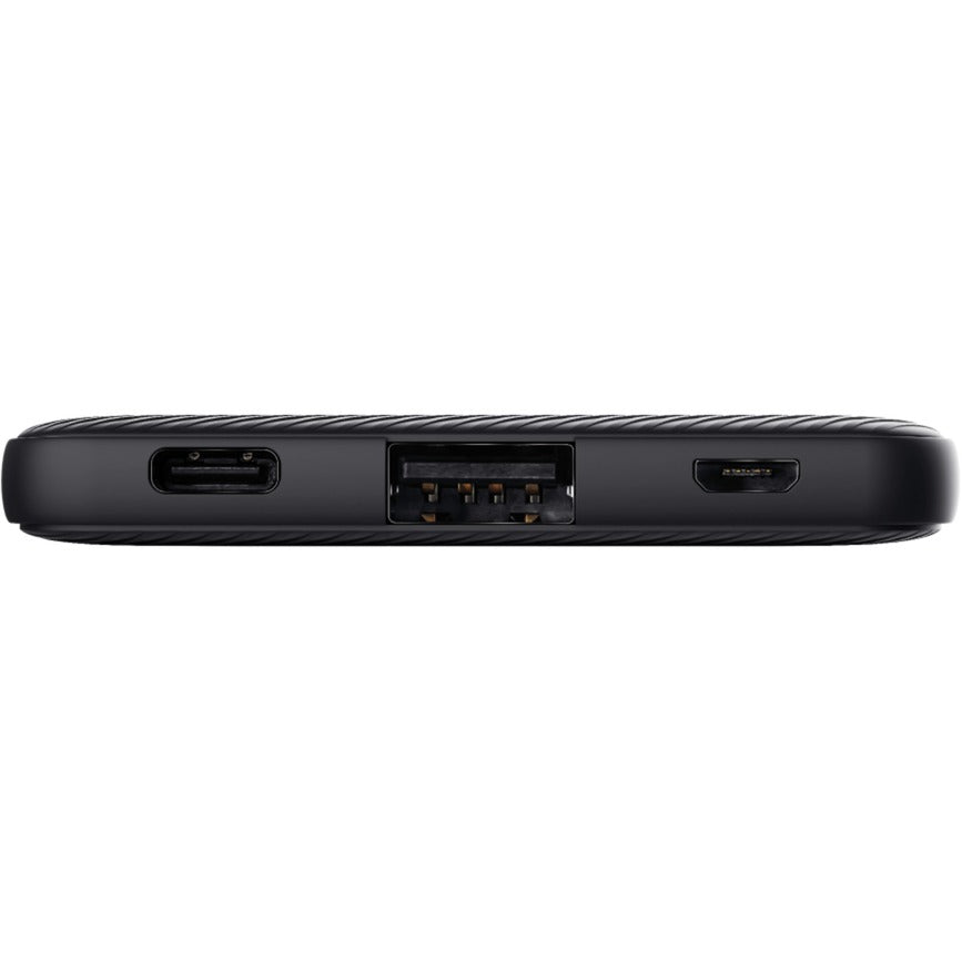 Trust primo 5.000 mah eco powerbank (zwart)