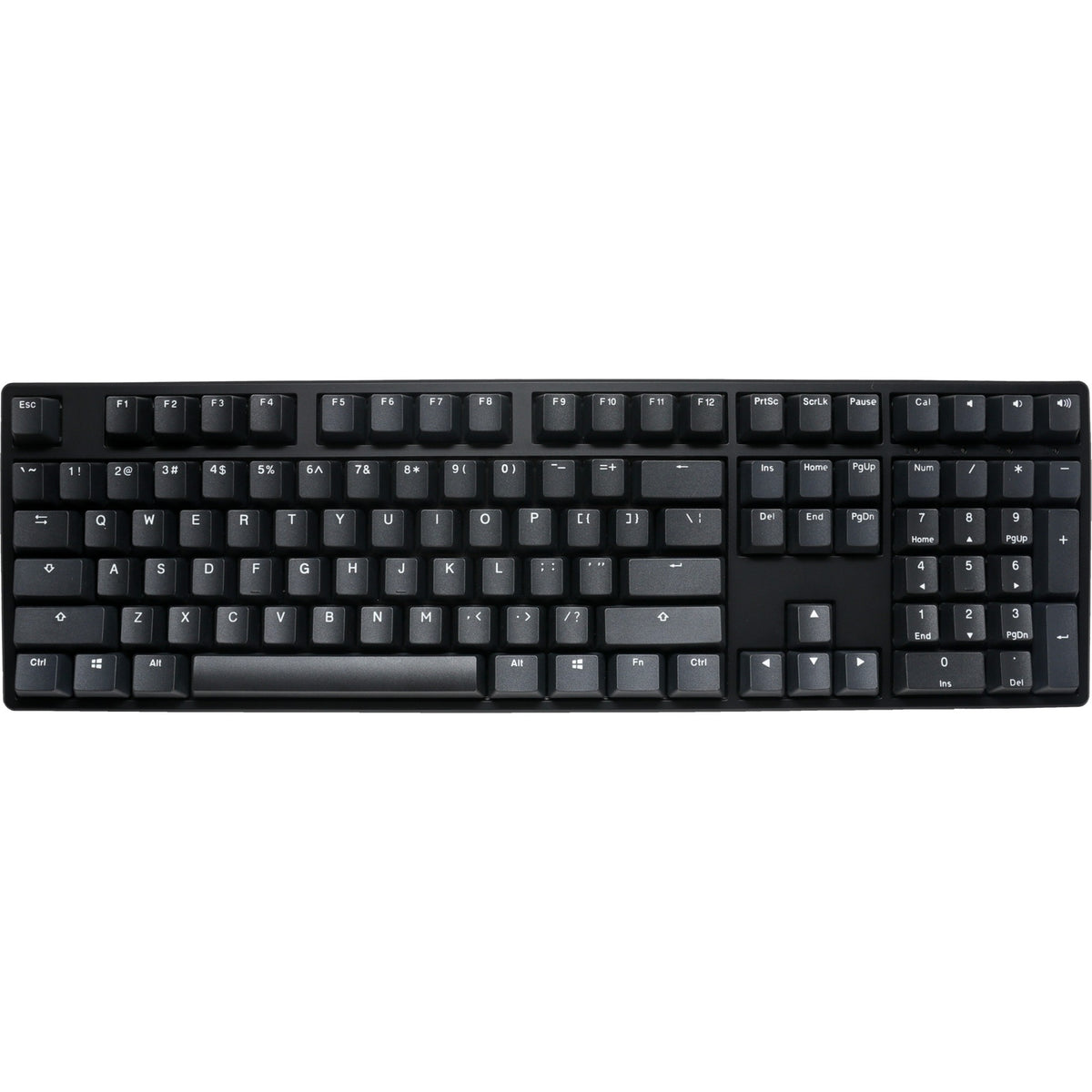 Ducky origin phantom black mechanisch toetsenbord (zwart, us lay-out (qwerty), cherry mx speed silver, 100%, hot swap, pbt double-shot keycaps)
